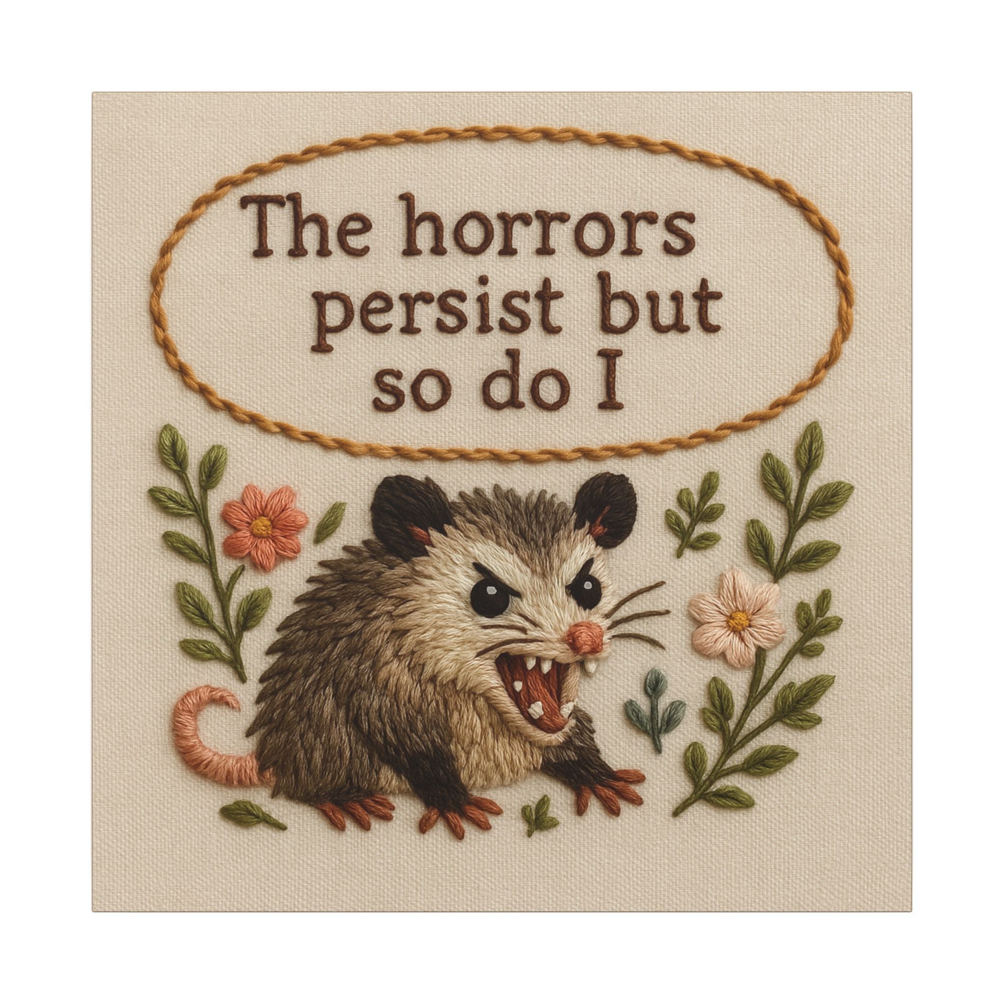 The Horrors Canvas