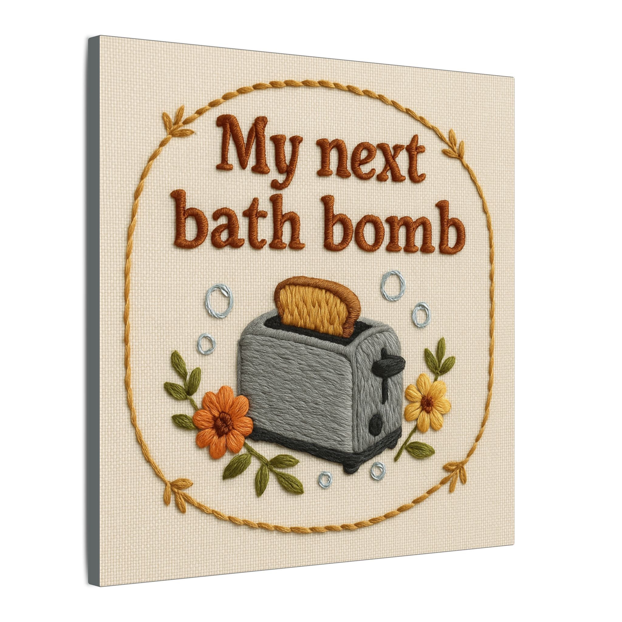 Bath Bomb Canvas