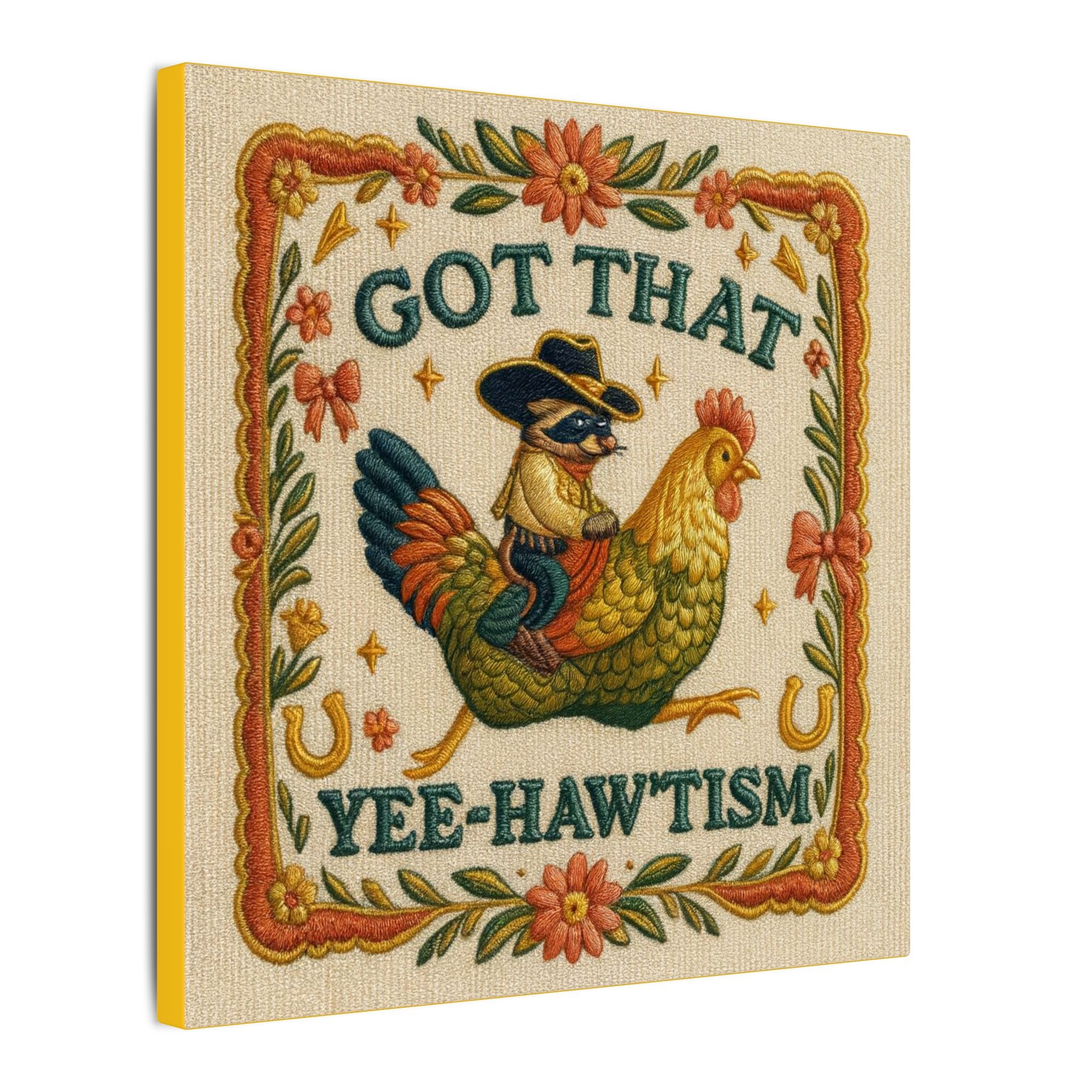 Yee-Hawtism Canvas