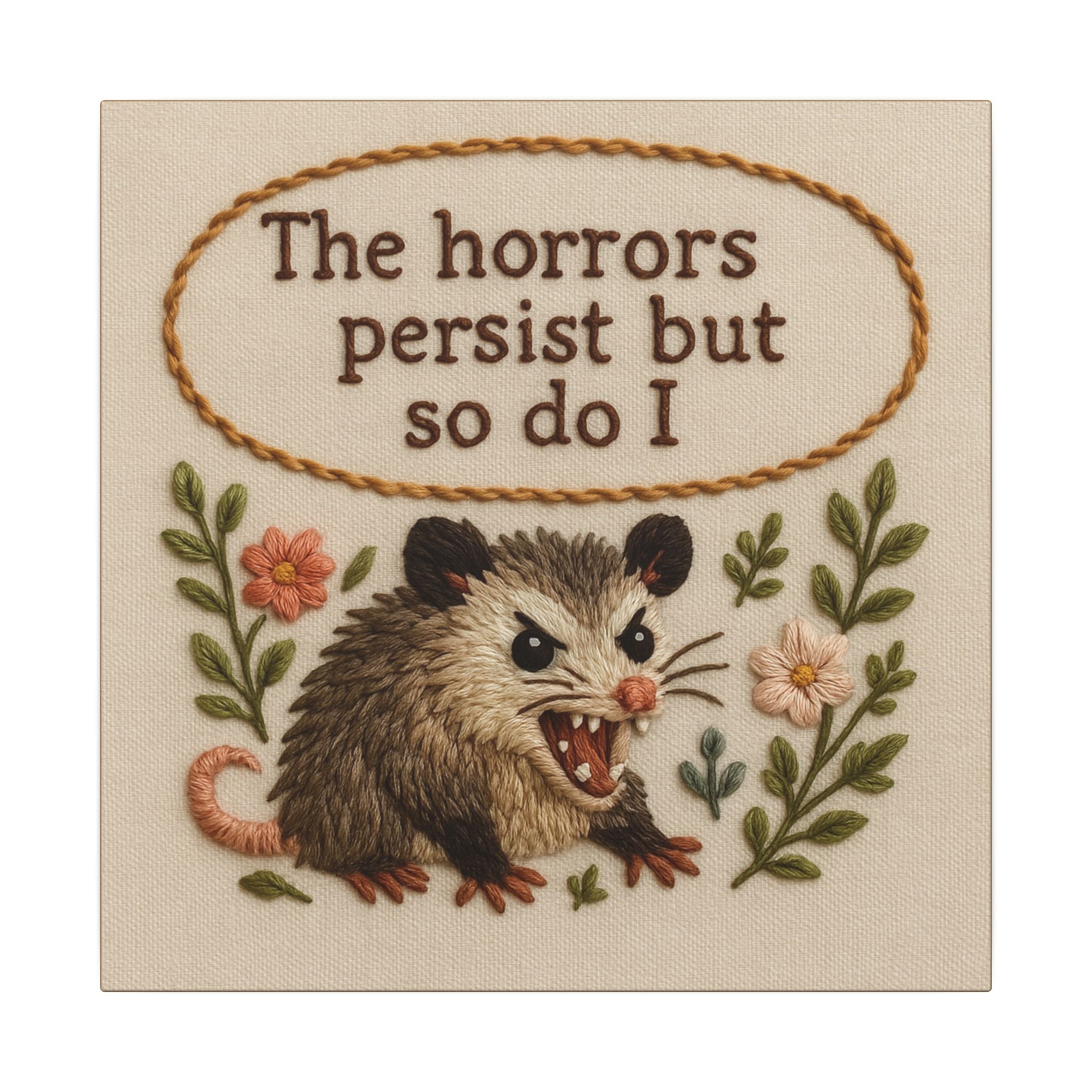 The Horrors Canvas