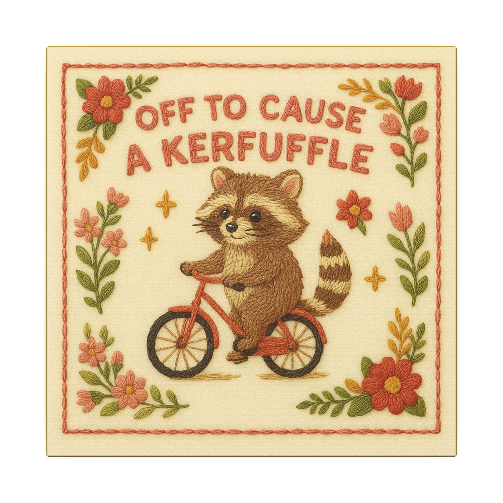 Kerfuffle Time Canvas
