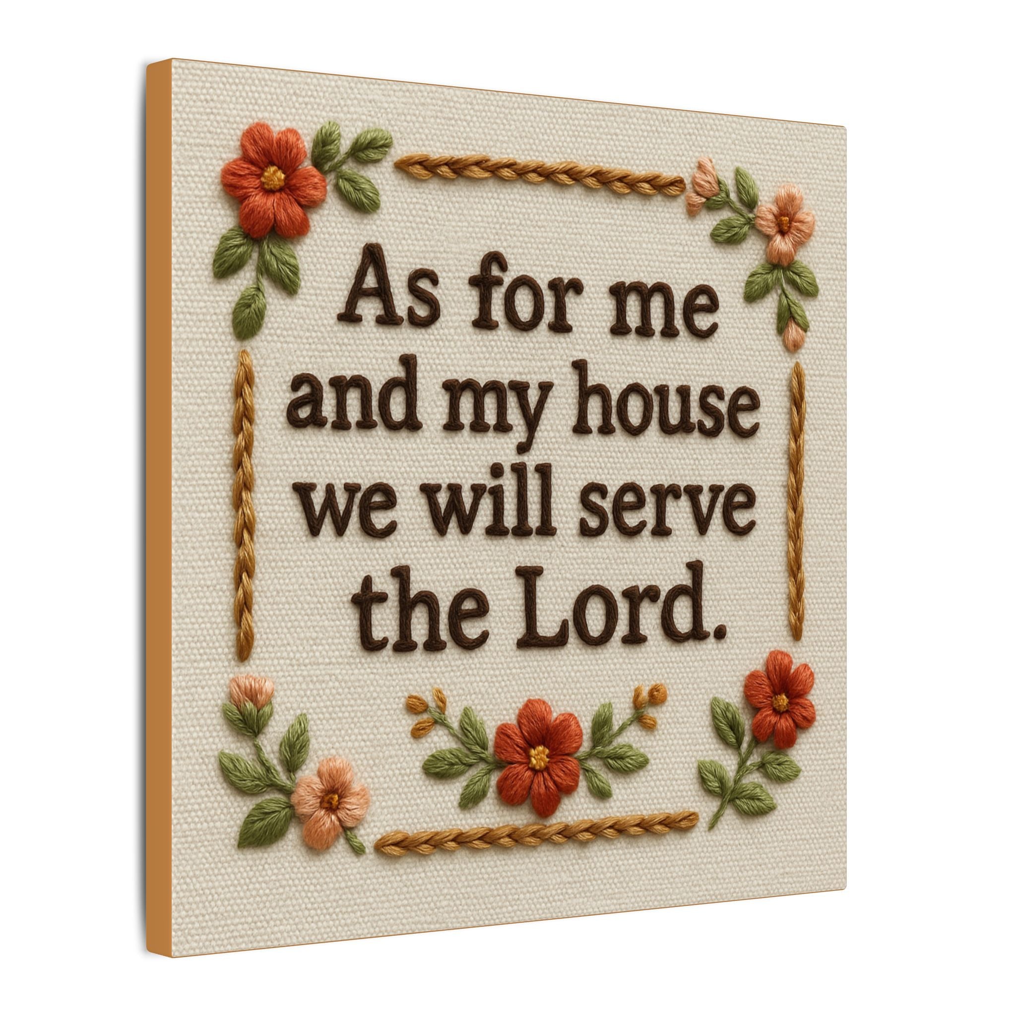 Serve The Lord Canvas