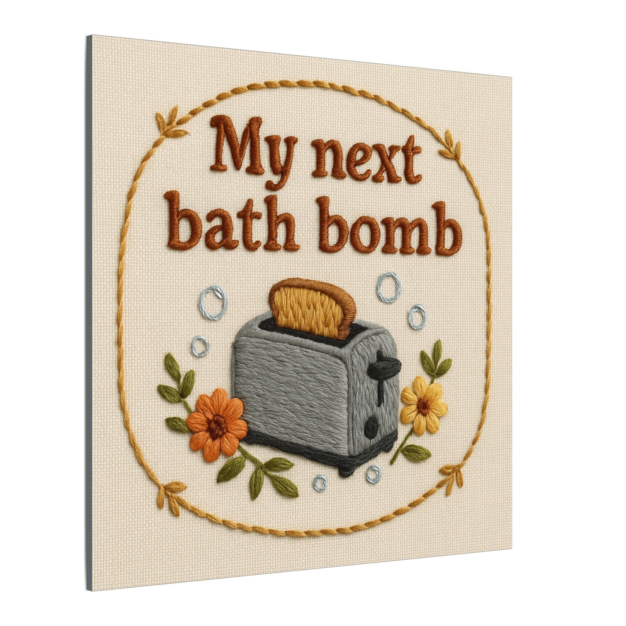 Bath Bomb Canvas