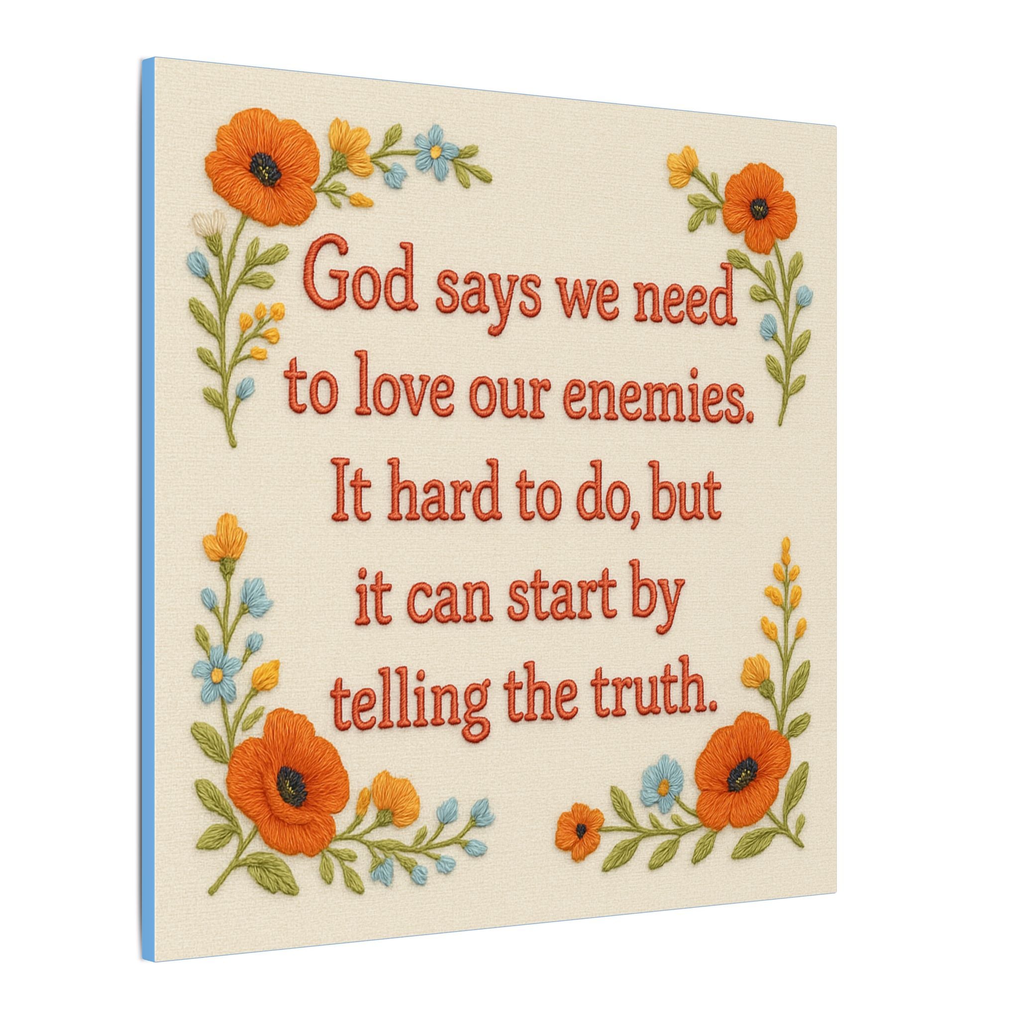 Love Enemies TH Canvas
