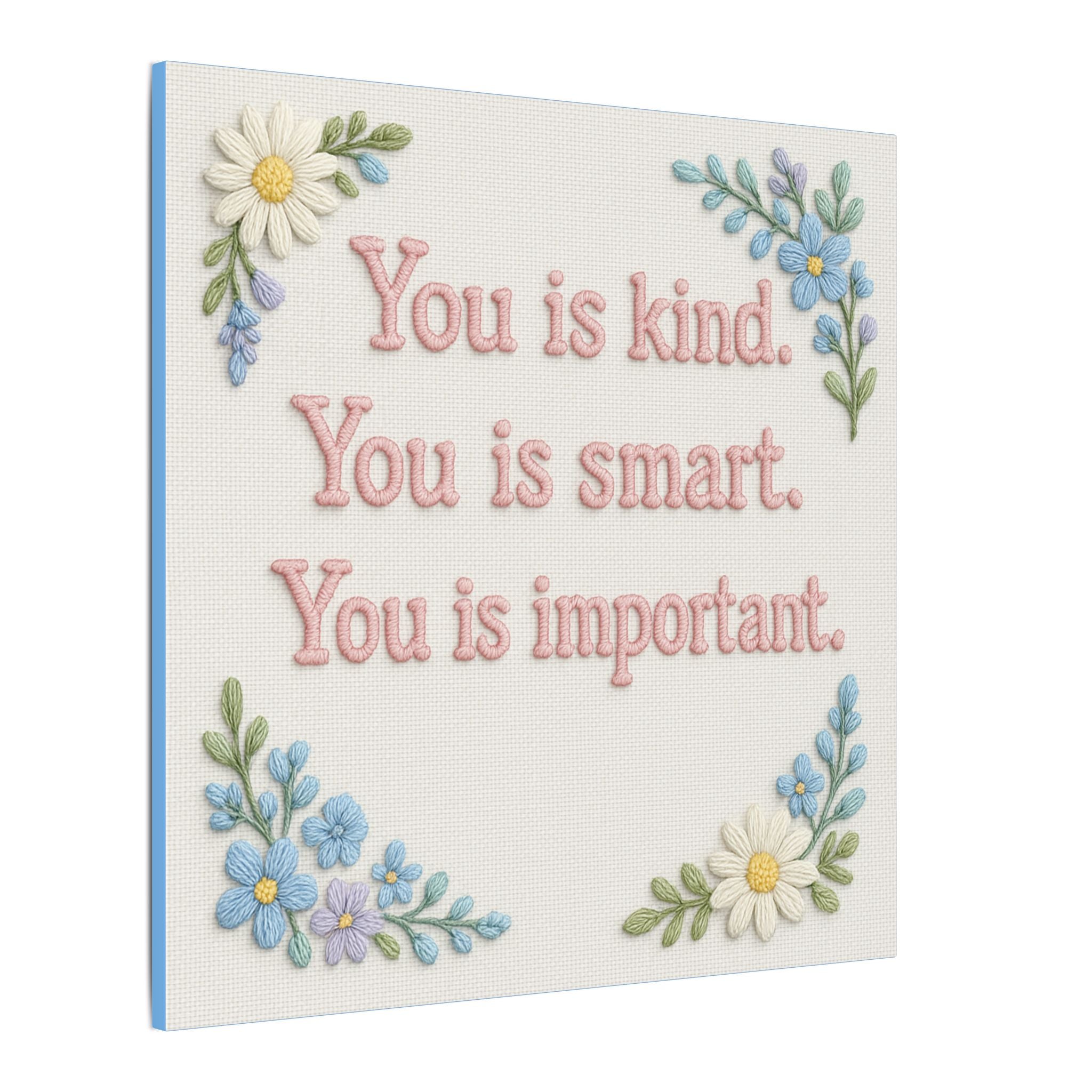 Kind,Smart,Important TH Canvas