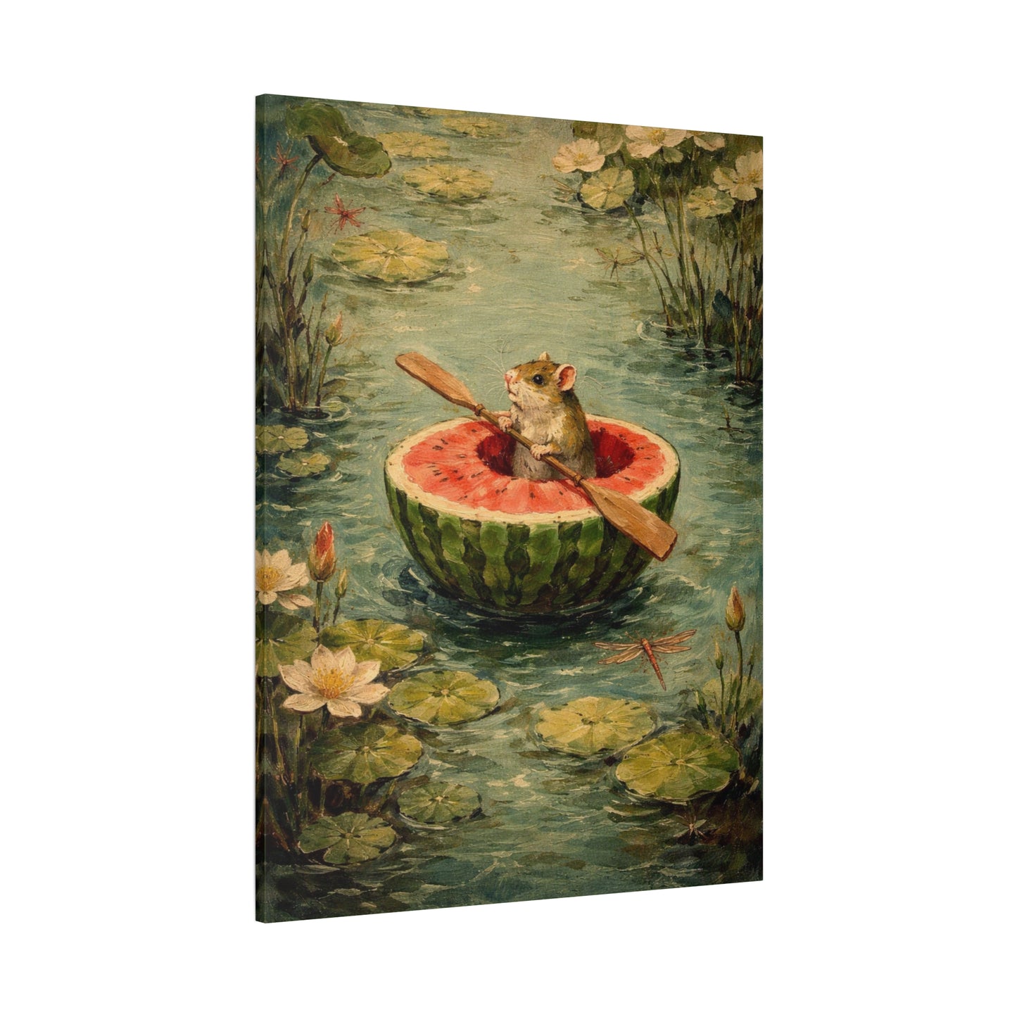 Watermelon Boat Canvas