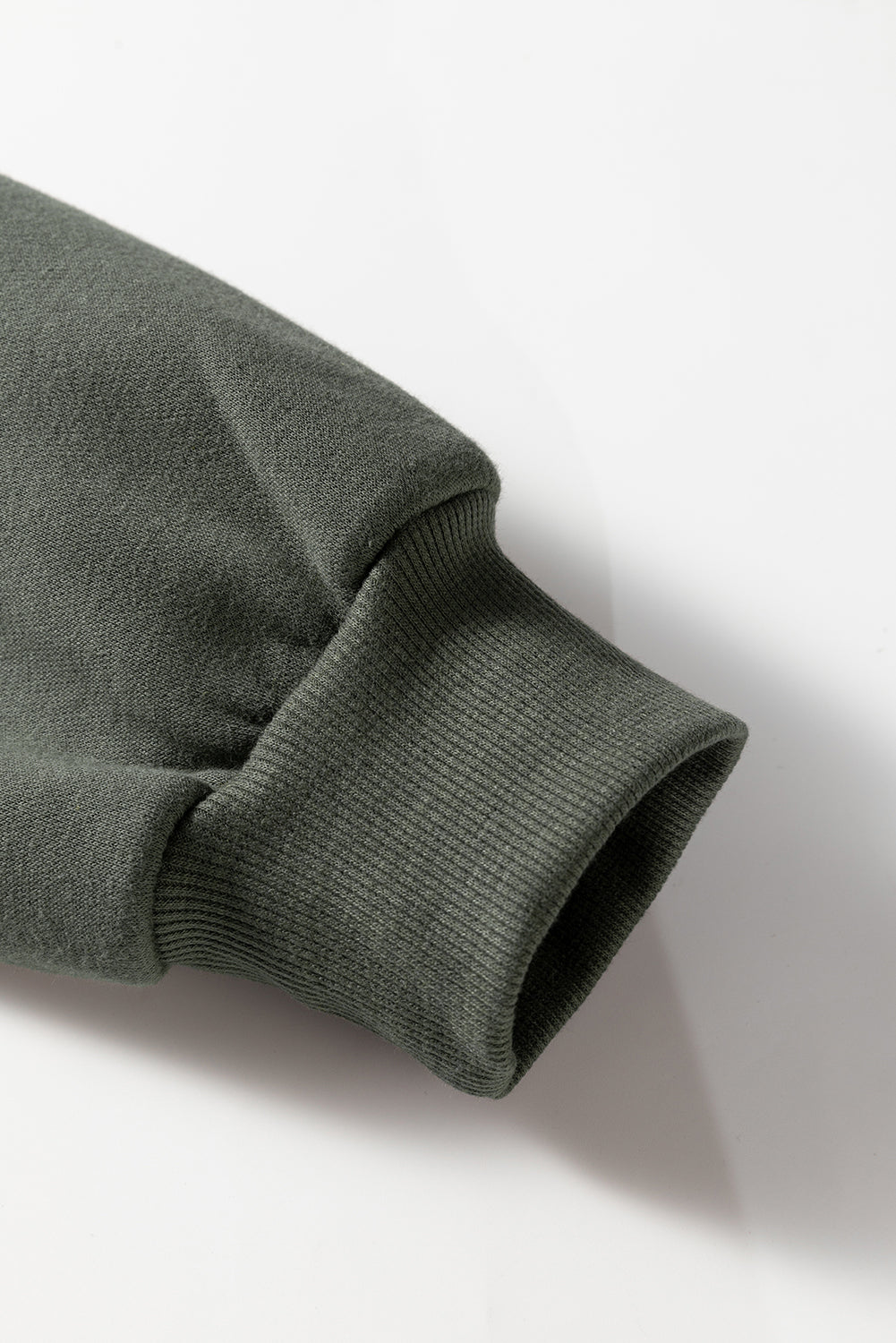 Raglan Sleeve Drawstring Hooded Tunic Sweatshirt