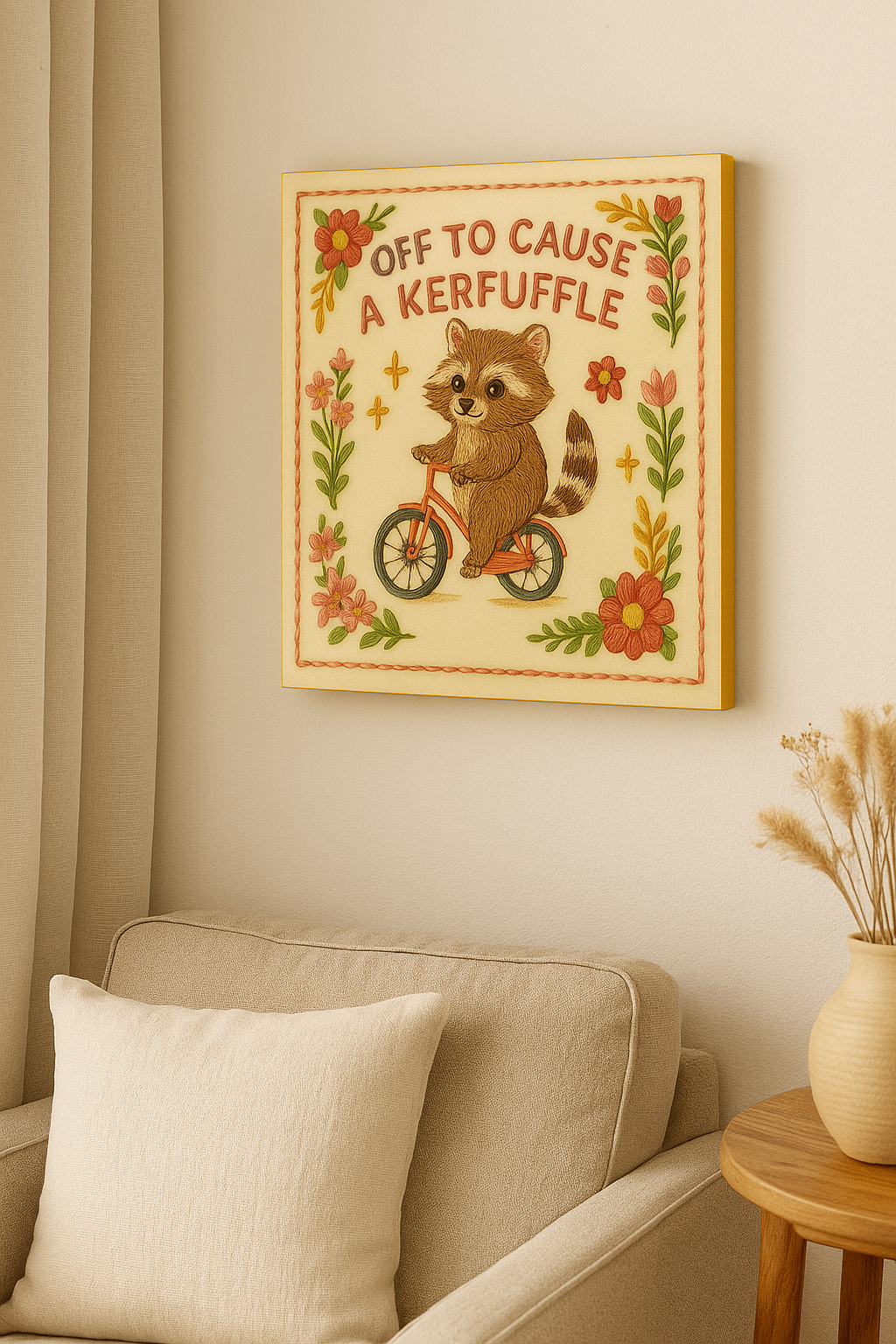 Kerfuffle Time Canvas