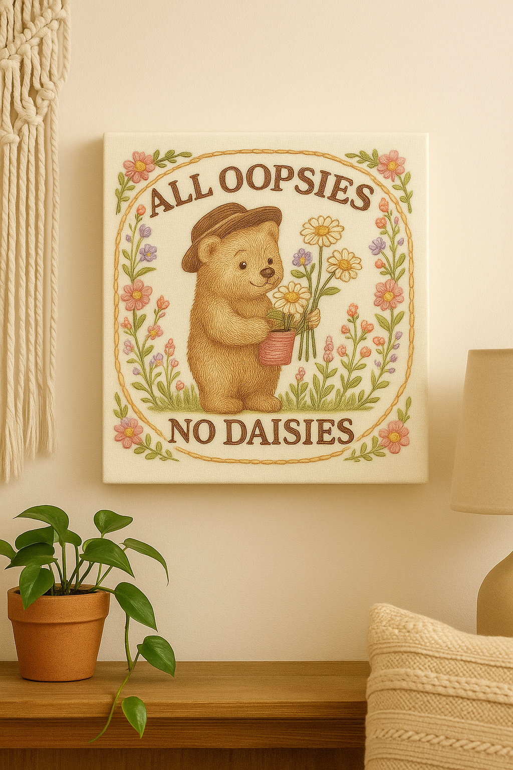 Oopsie Daisies Canvas