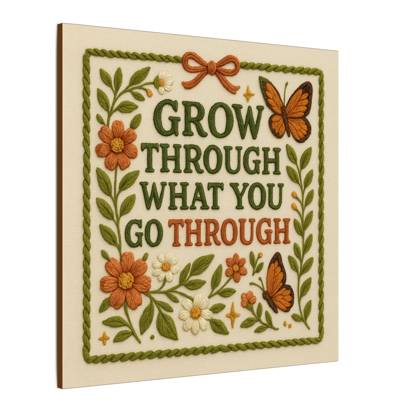 Grow Through What You Go Through Canvas