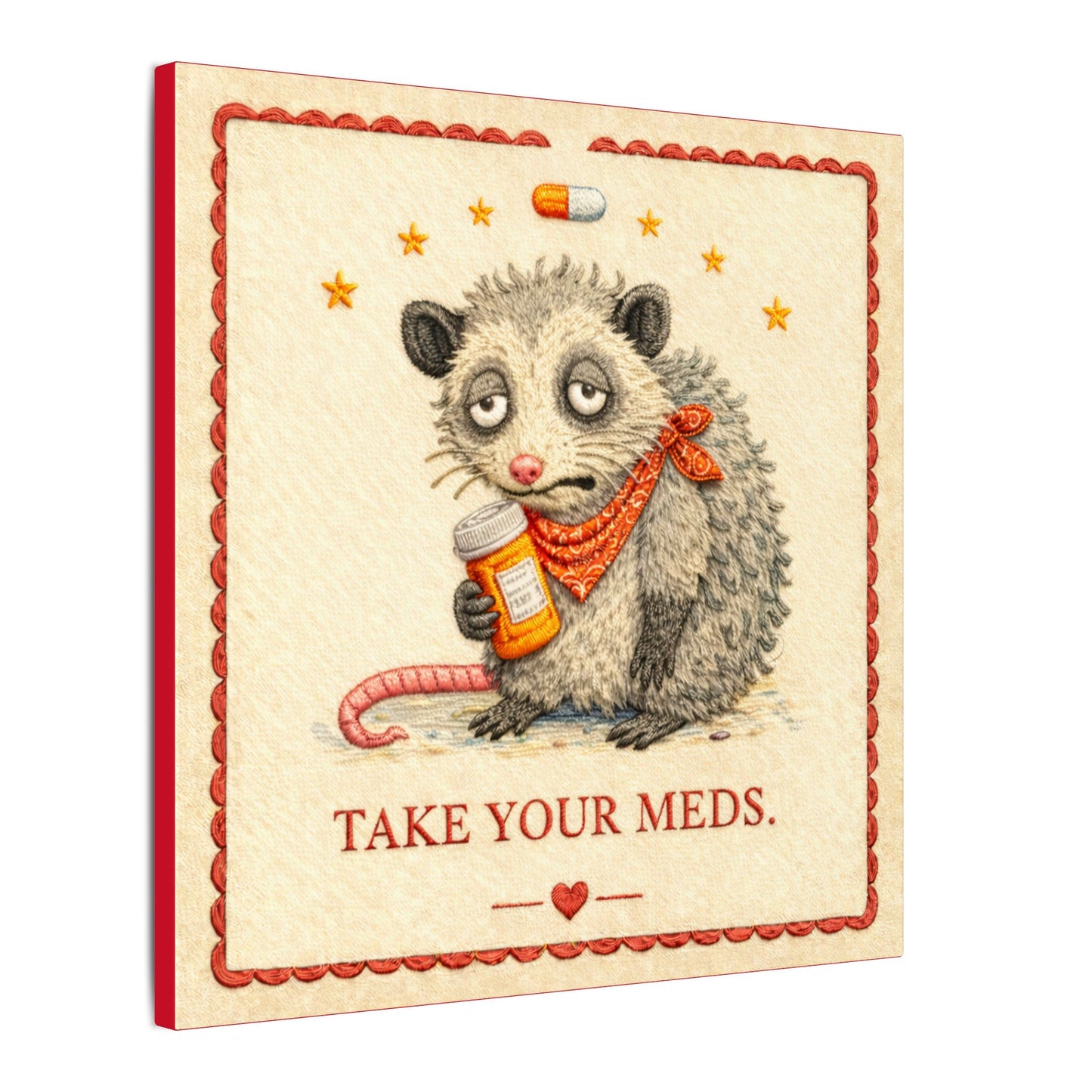 Take Your Meds Canvas