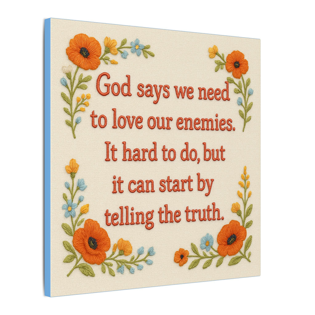 Love Enemies TH Canvas