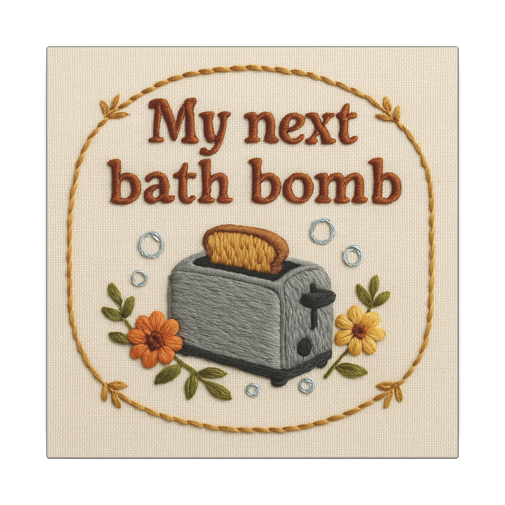 Bath Bomb Canvas