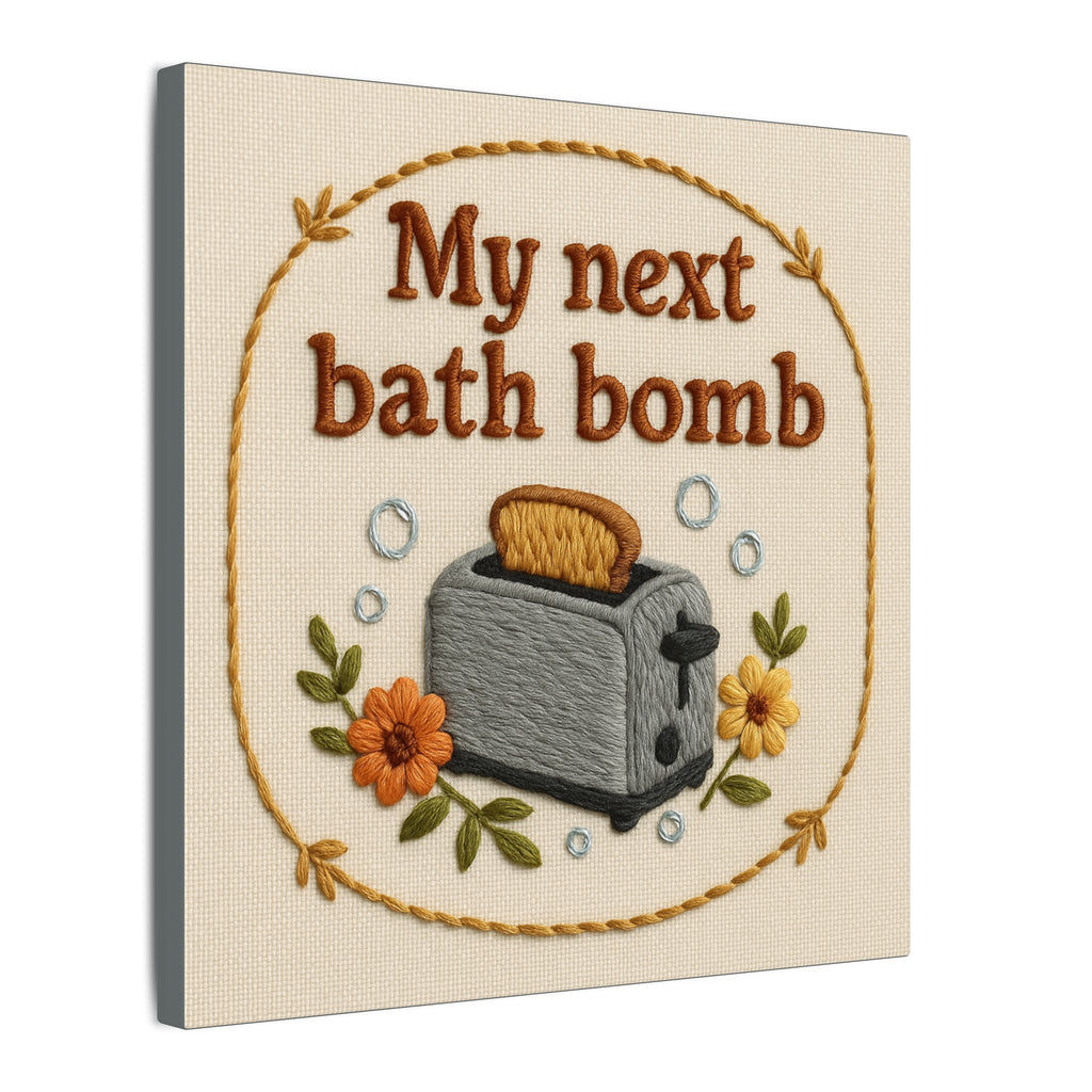 Bath Bomb Canvas