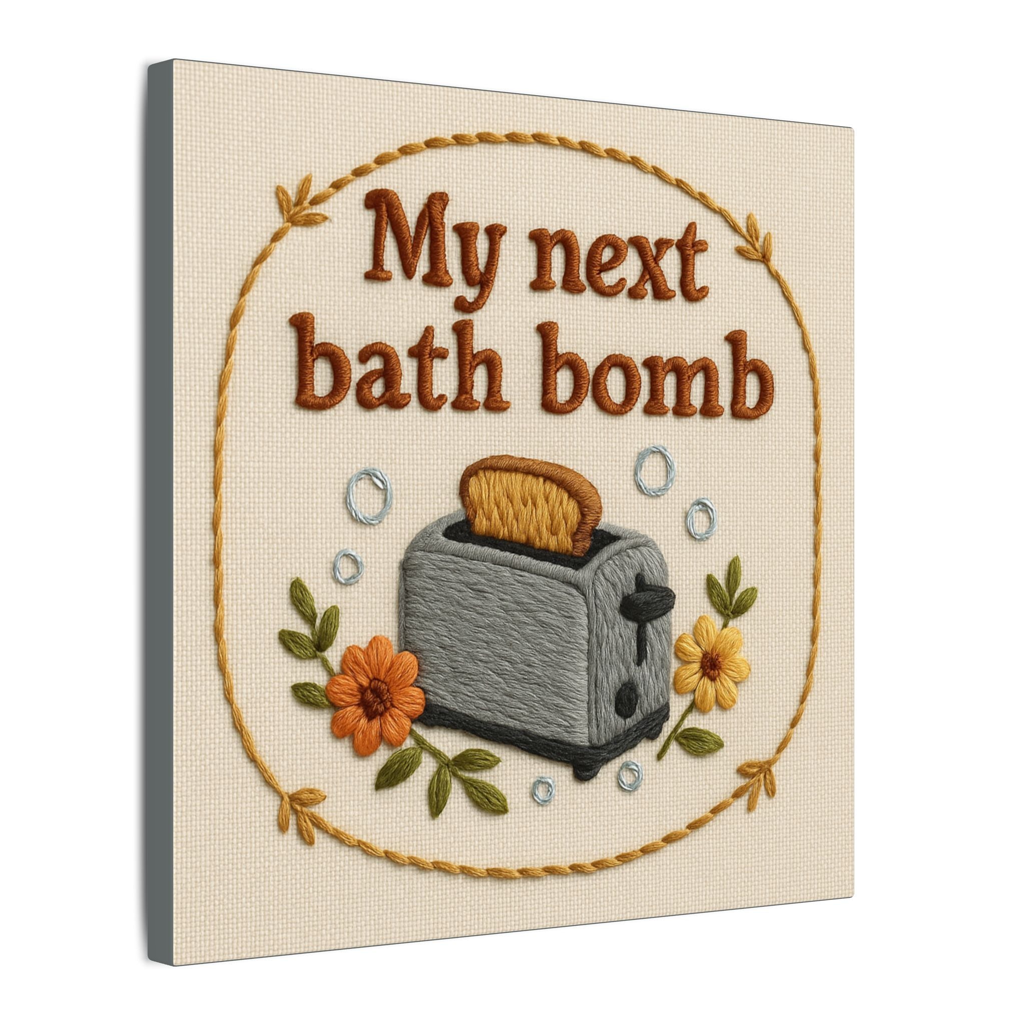 Bath Bomb Canvas