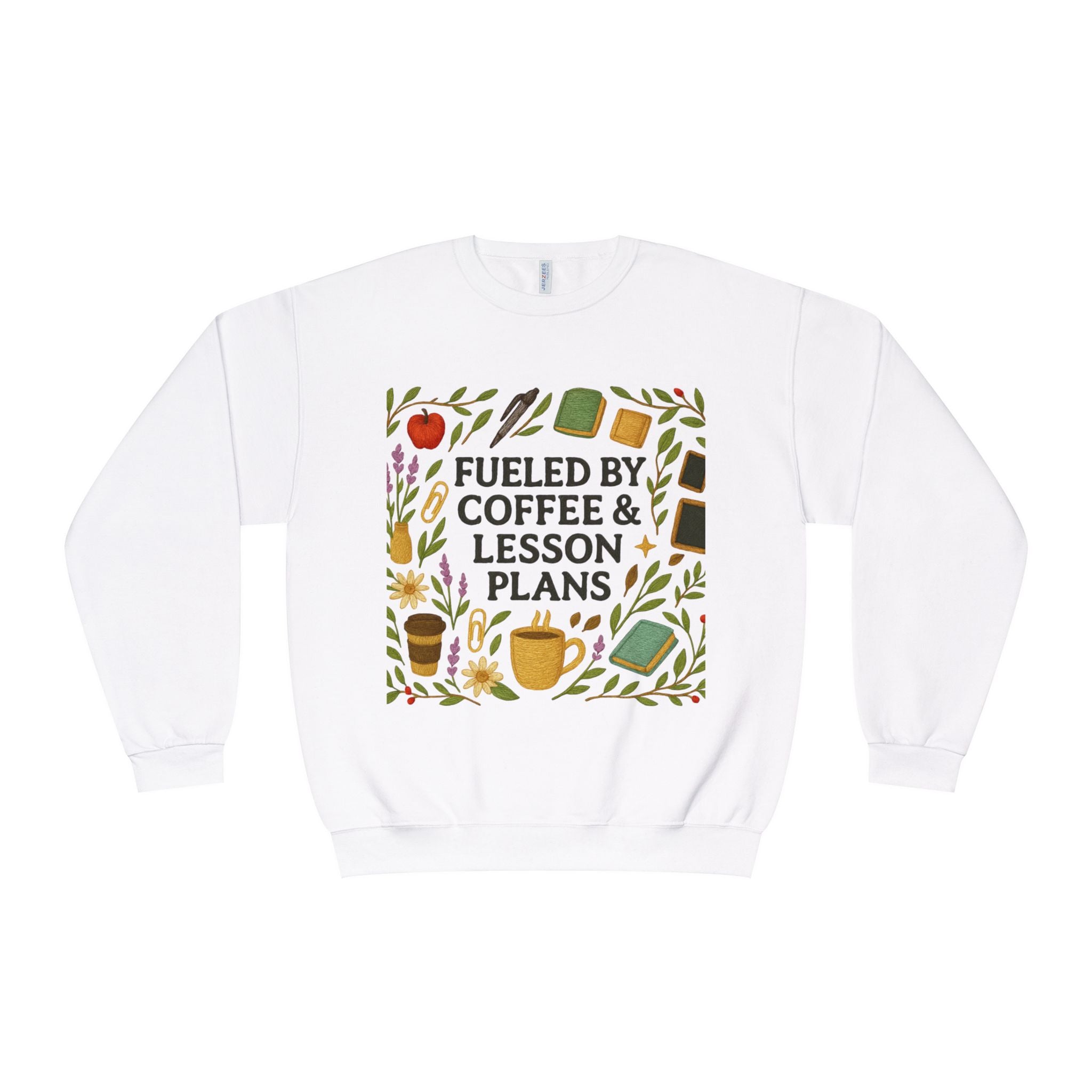 Coffee & Lesson Plans Crewneck Sweatshirt