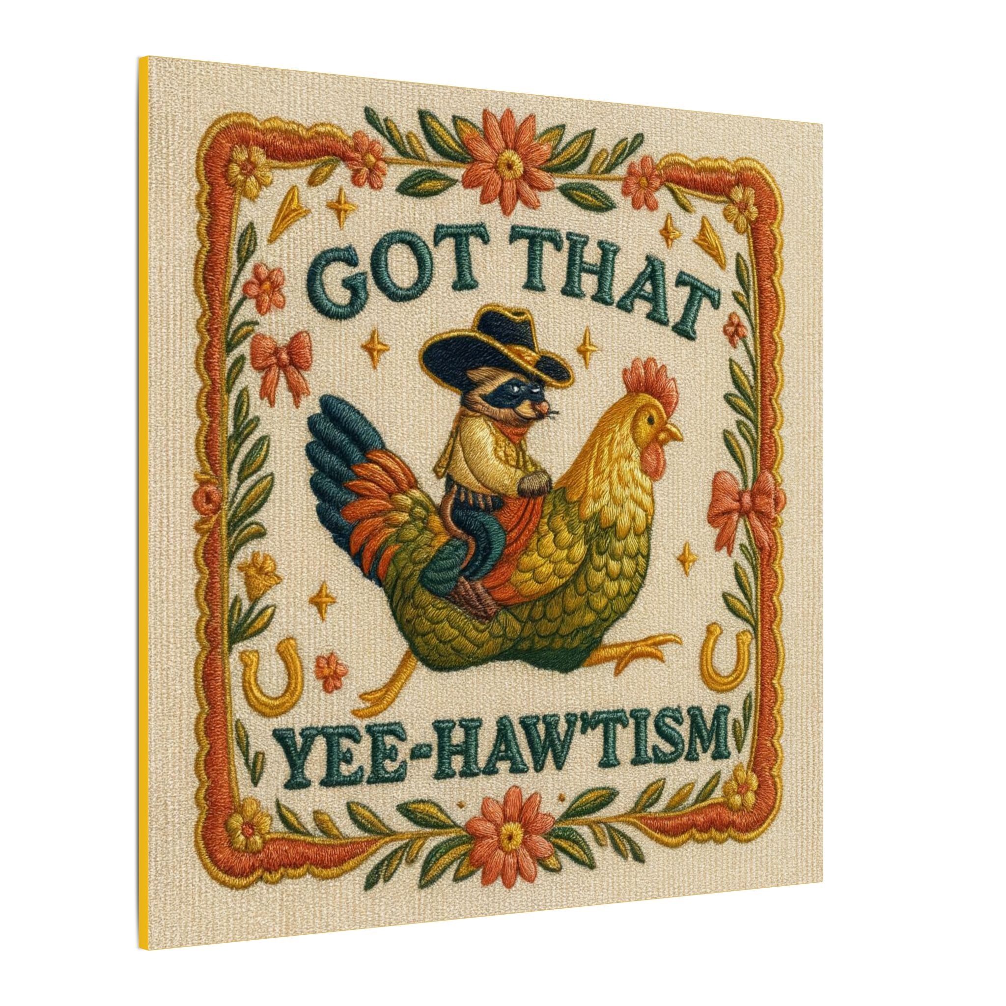 Yee-Hawtism Canvas