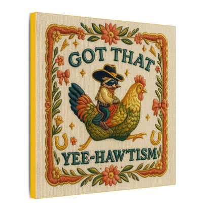 Yee Hawtism Canvas