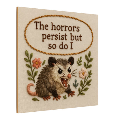 The Horrors Persist Canvas