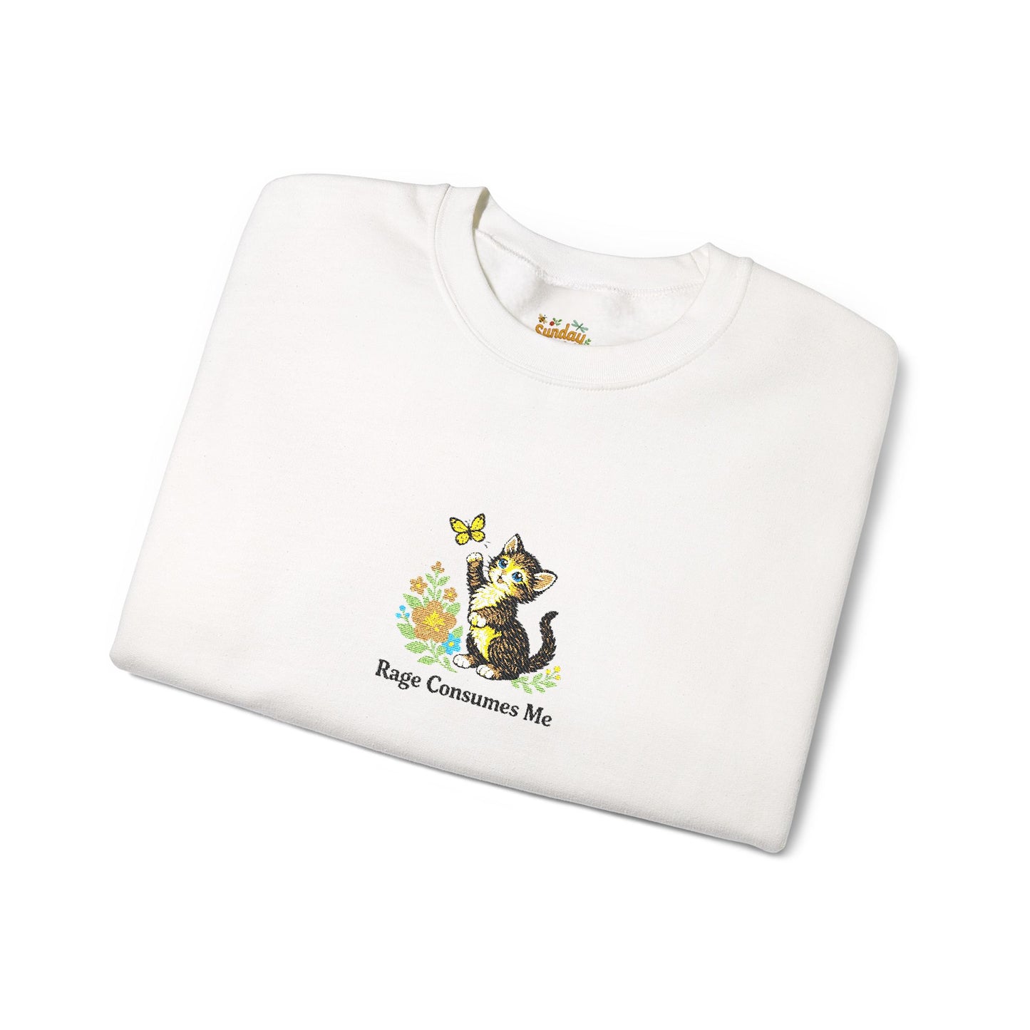 Rage Consumes Me Unisex Heavy Blend™ Crewneck Sweatshirt