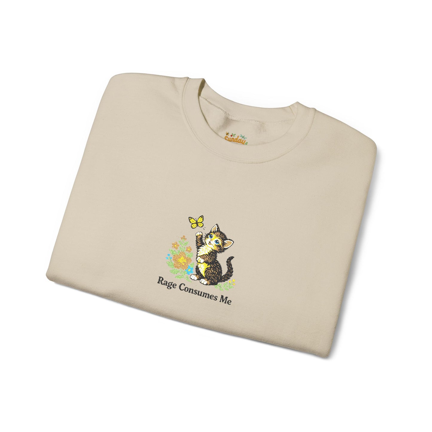 Rage Consumes Me Unisex Heavy Blend™ Crewneck Sweatshirt