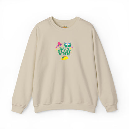 Baja Blast Girlie Unisex Heavy Blend™ Crewneck Sweatshirt