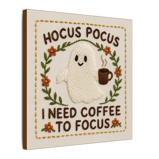 Hocus Pocus Coffee Canvas