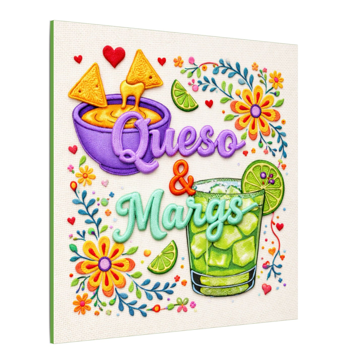 Queso & Margs Canvas