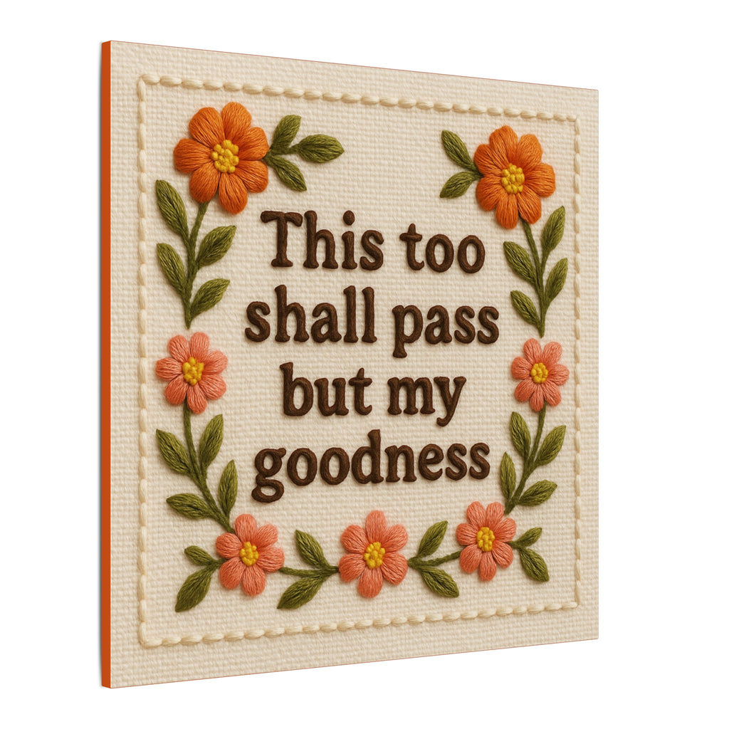 Shall Pass Canvas