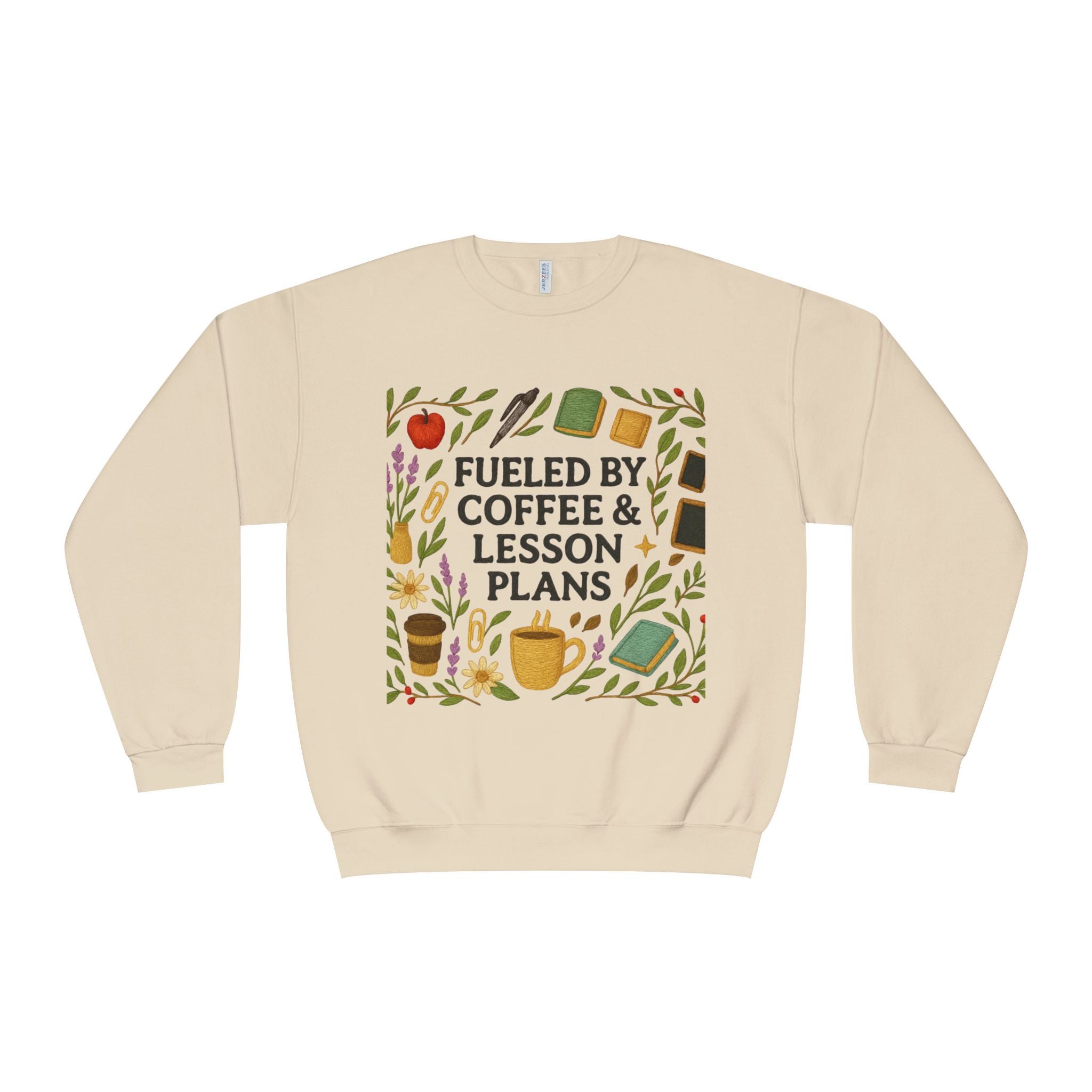 Coffee & Lesson Plans Crewneck Sweatshirt