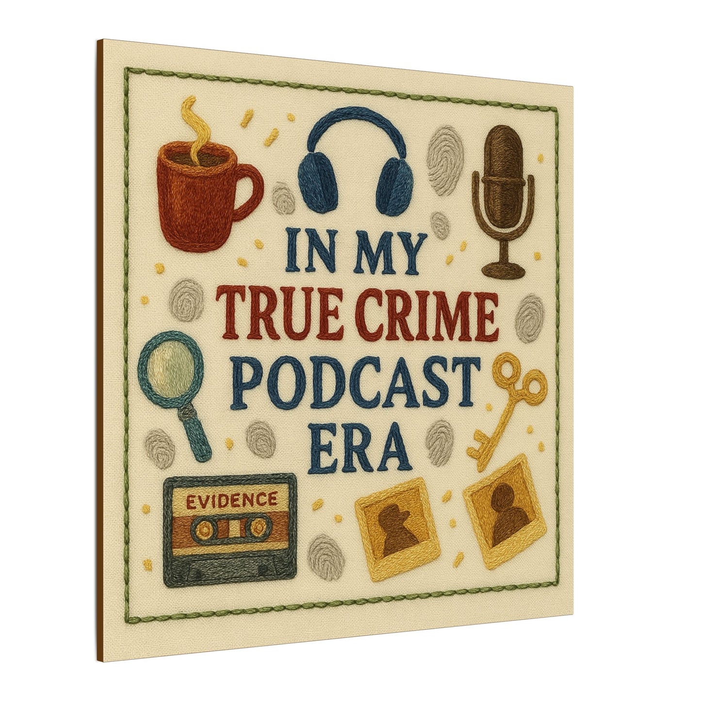 True Crime Podcast Canvas