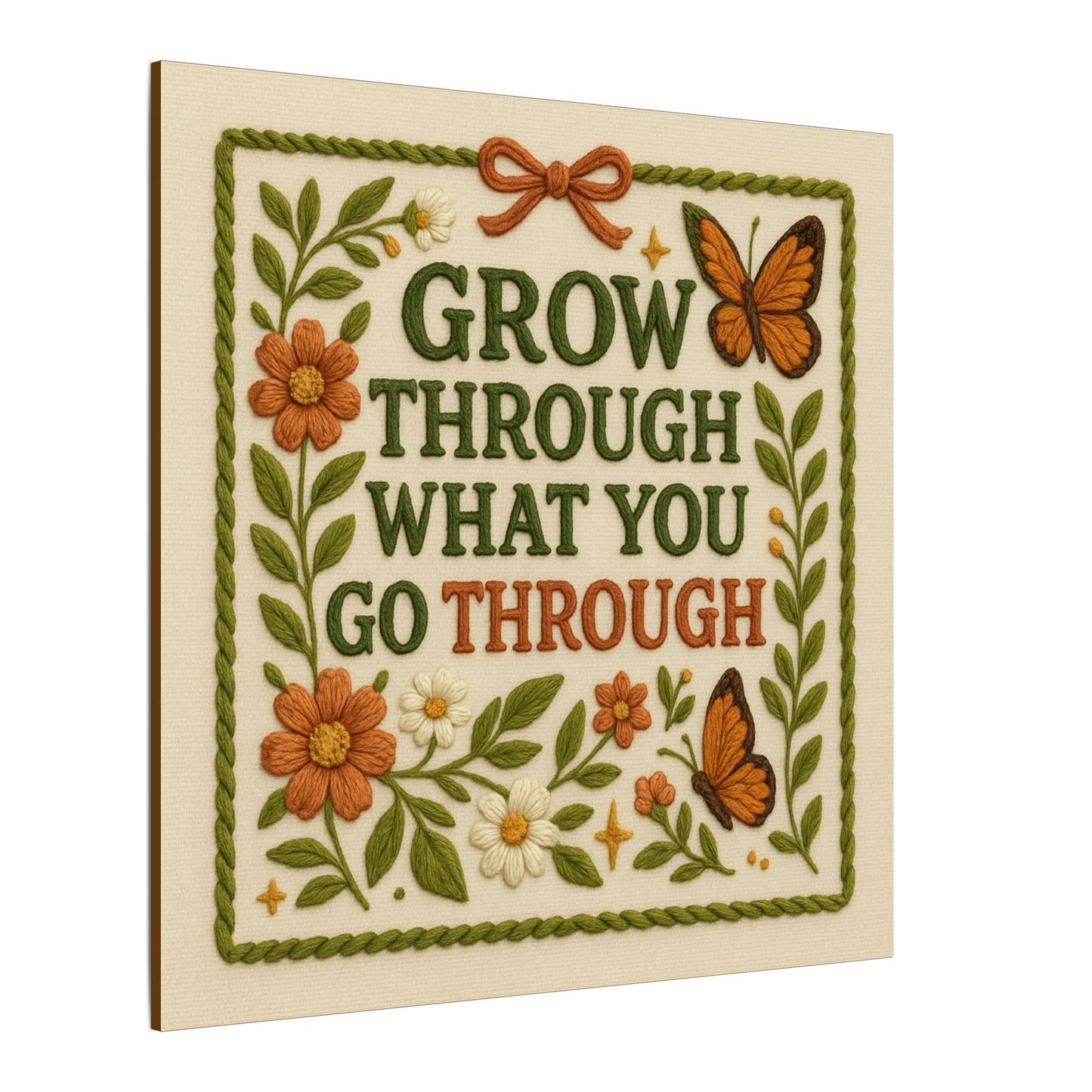 Grow Through What You Go Through Canvas