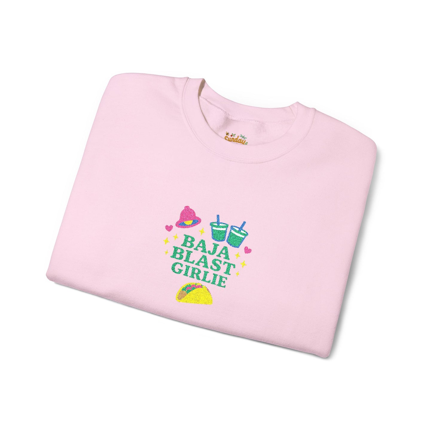 Baja Blast Girlie Unisex Heavy Blend™ Crewneck Sweatshirt