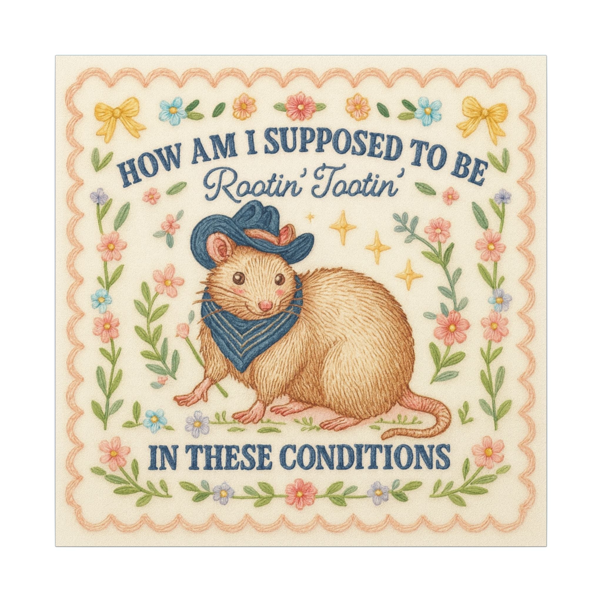 Rootin Tootin Canvas