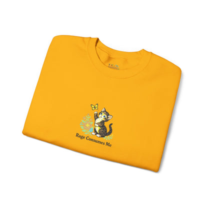 Rage Consumes Me Unisex Heavy Blend™ Crewneck Sweatshirt