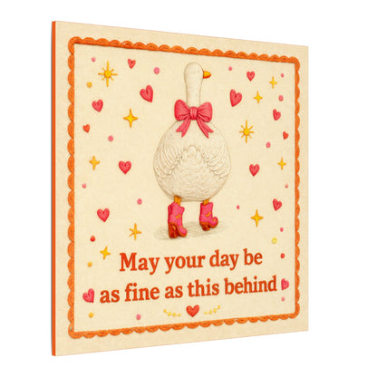 May Your Day Be Fine Canvas