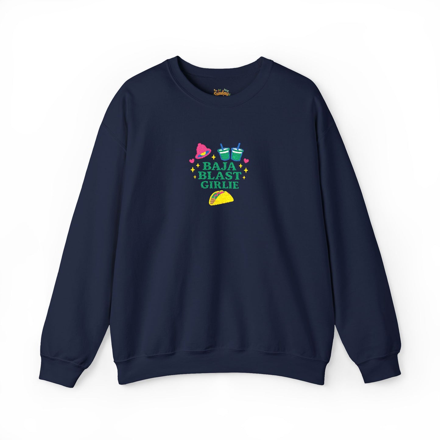 Baja Blast Girlie Unisex Heavy Blend™ Crewneck Sweatshirt