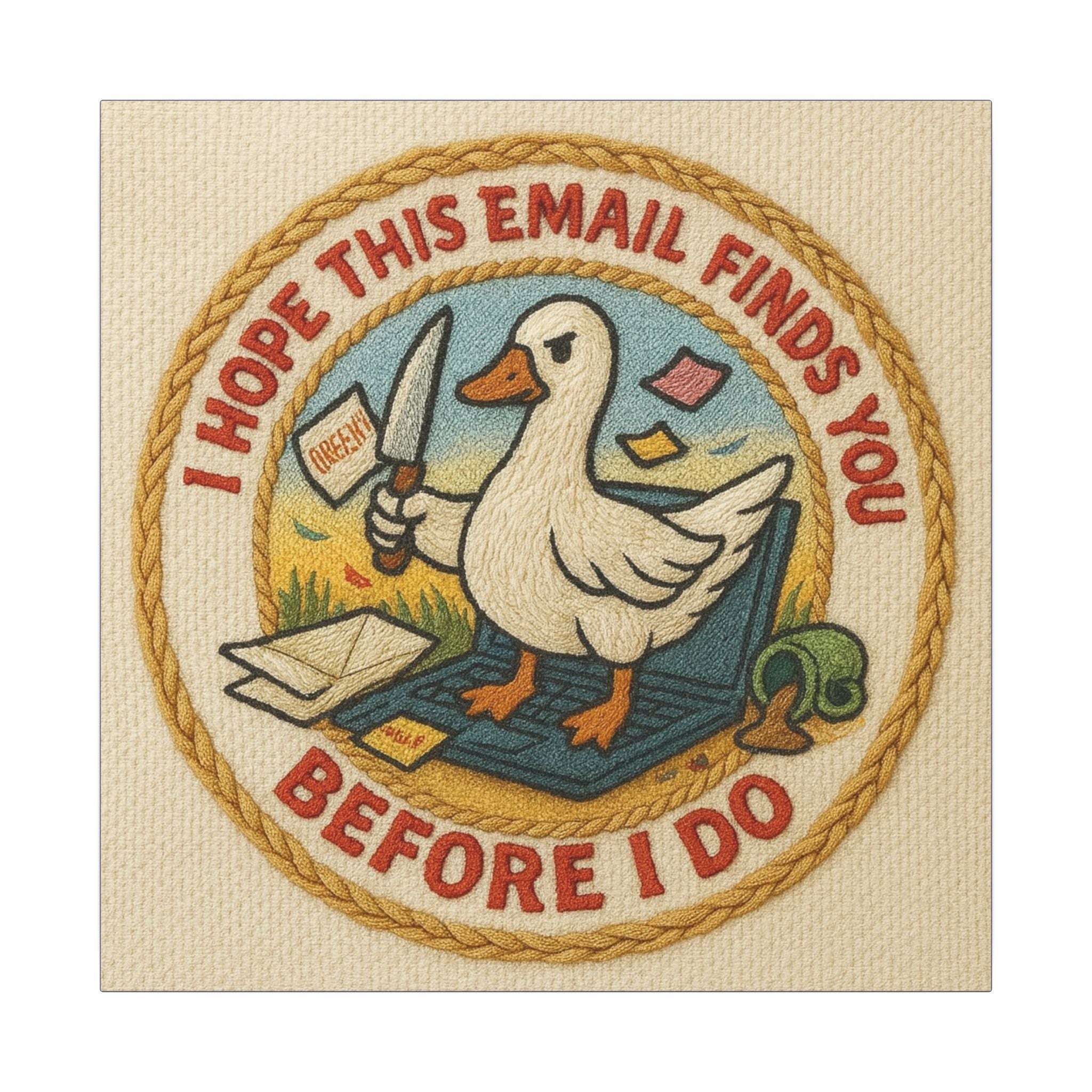 Email Duck Canvas