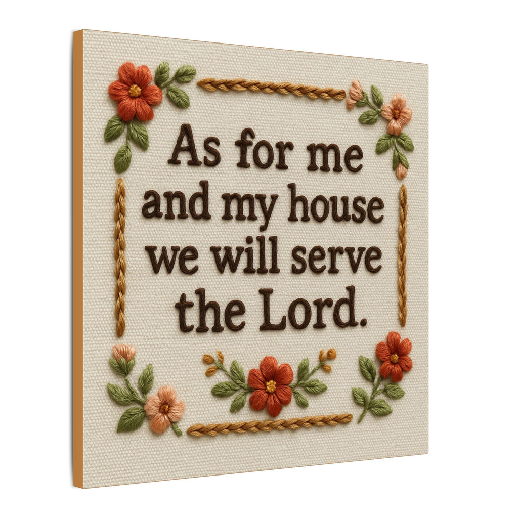 Serve The Lord Canvas
