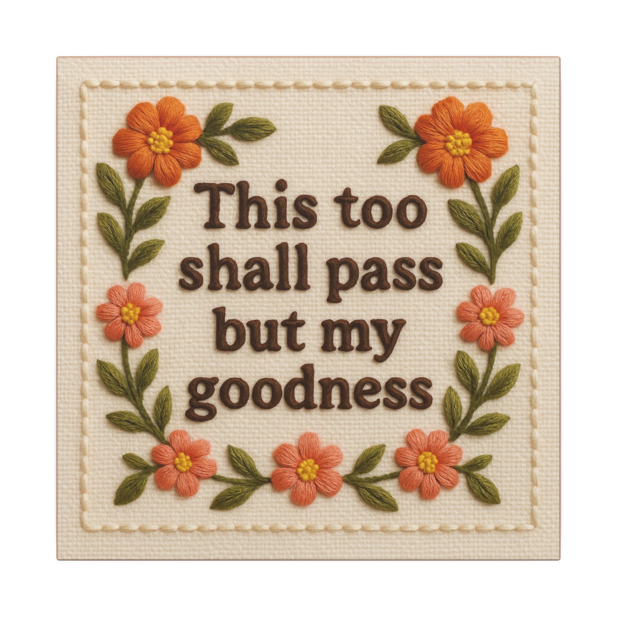Shall Pass Canvas