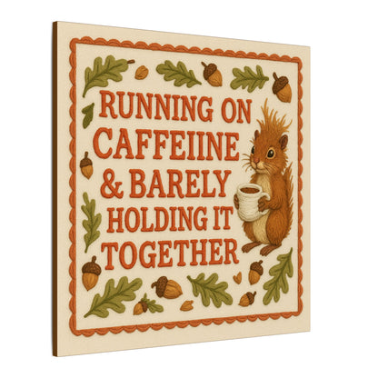 Running on Caffeine Canvas