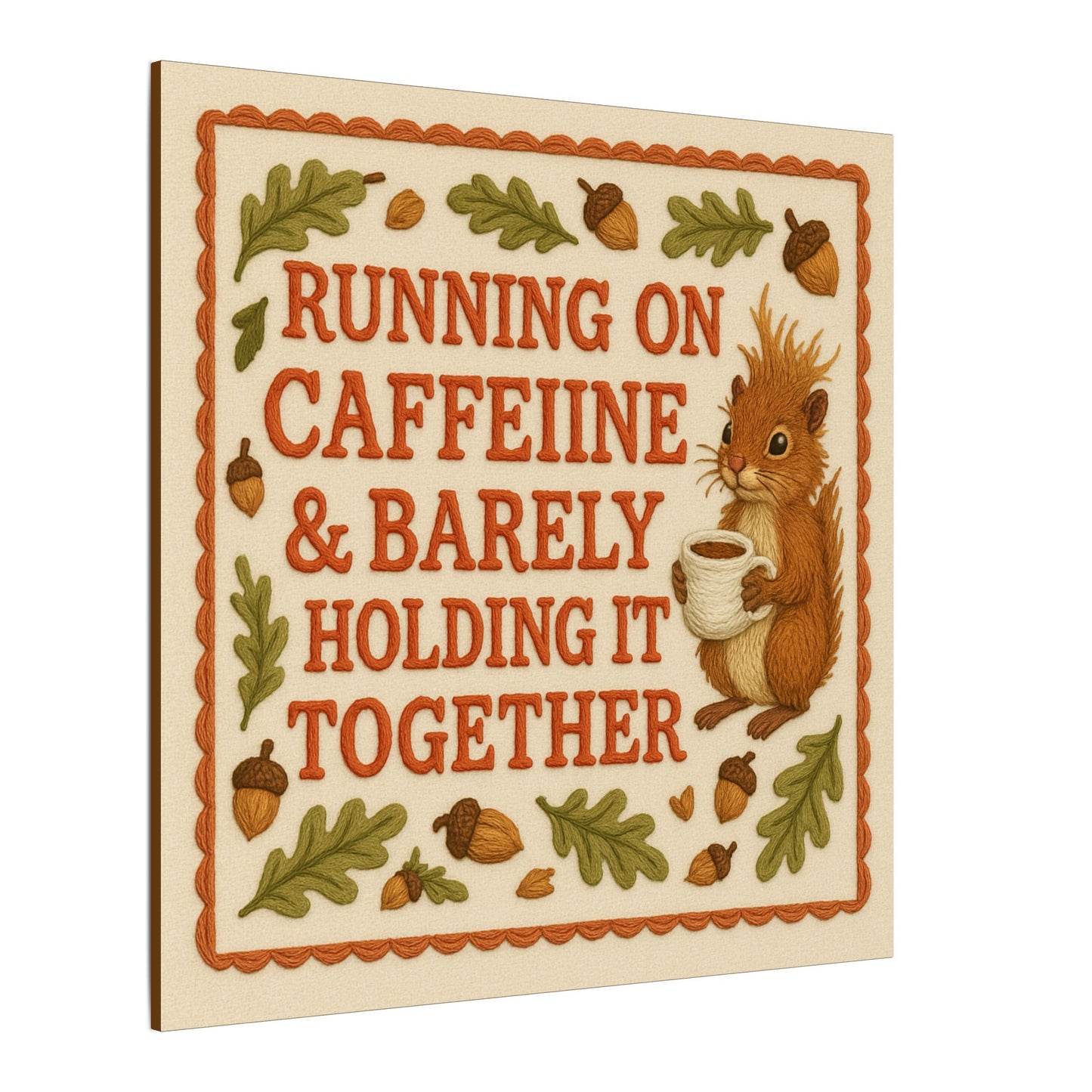 Running on Caffeine Canvas