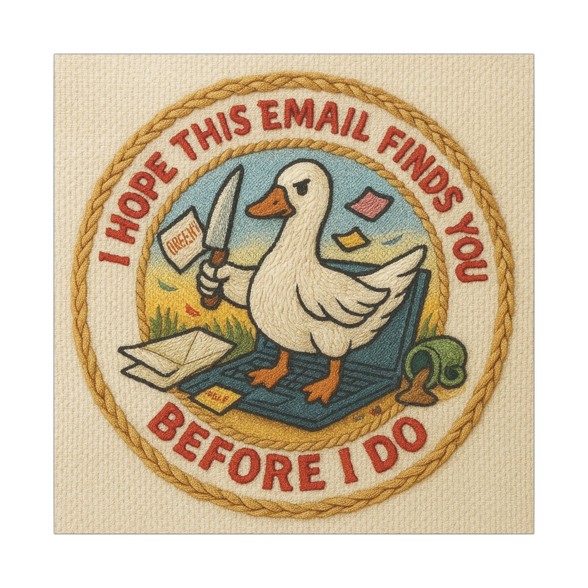 Email Duck Canvas