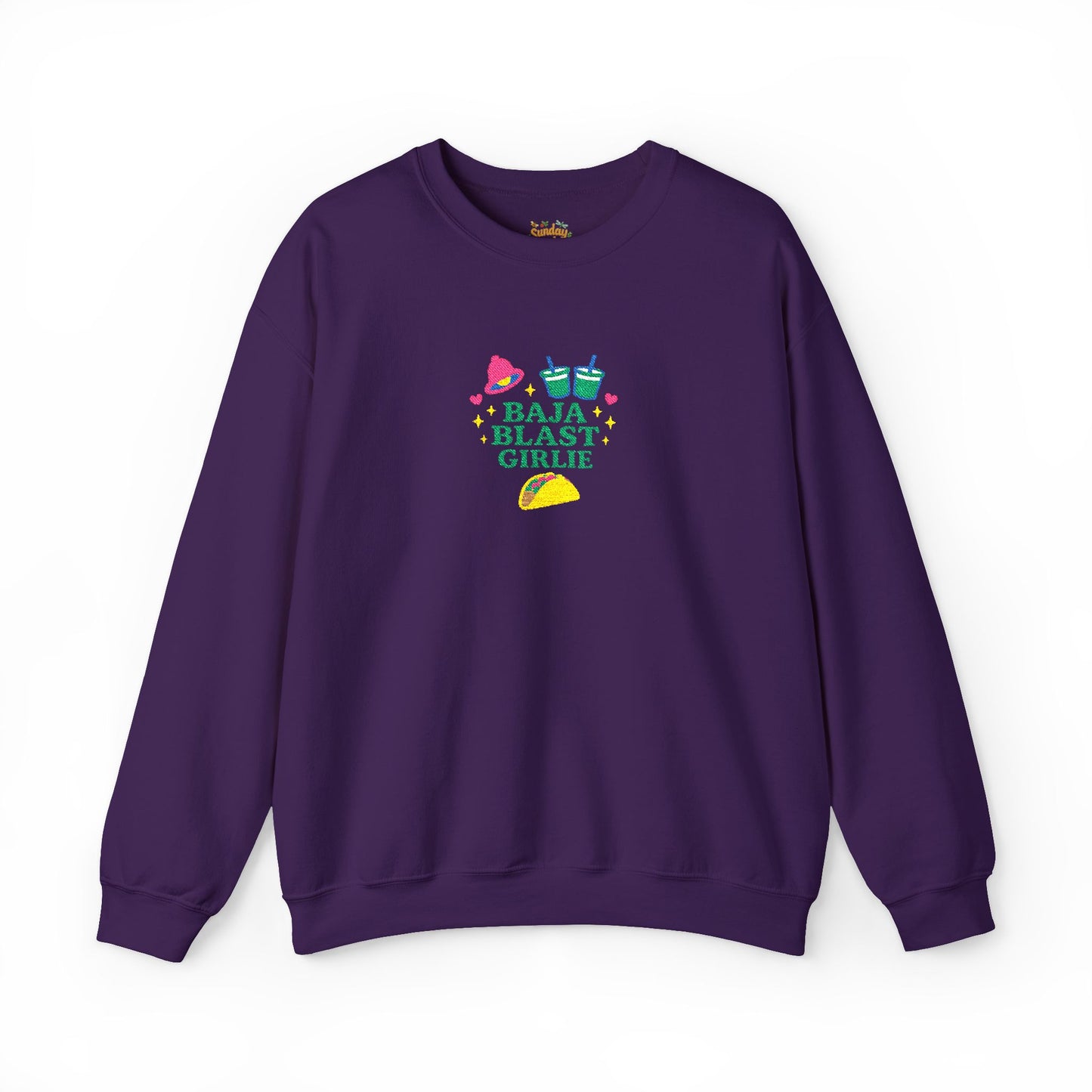Baja Blast Girlie Unisex Heavy Blend™ Crewneck Sweatshirt