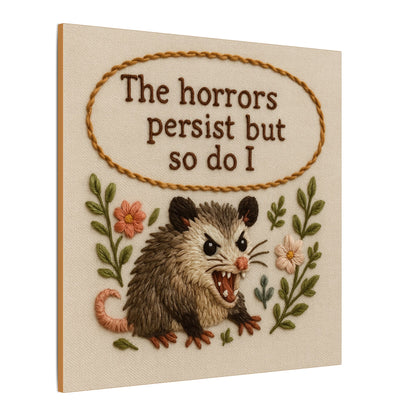 The Horrors Persist Canvas