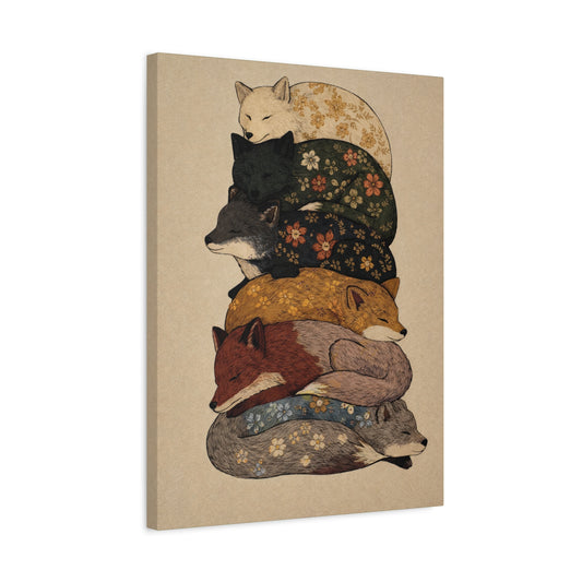 Fox Stack Canvas