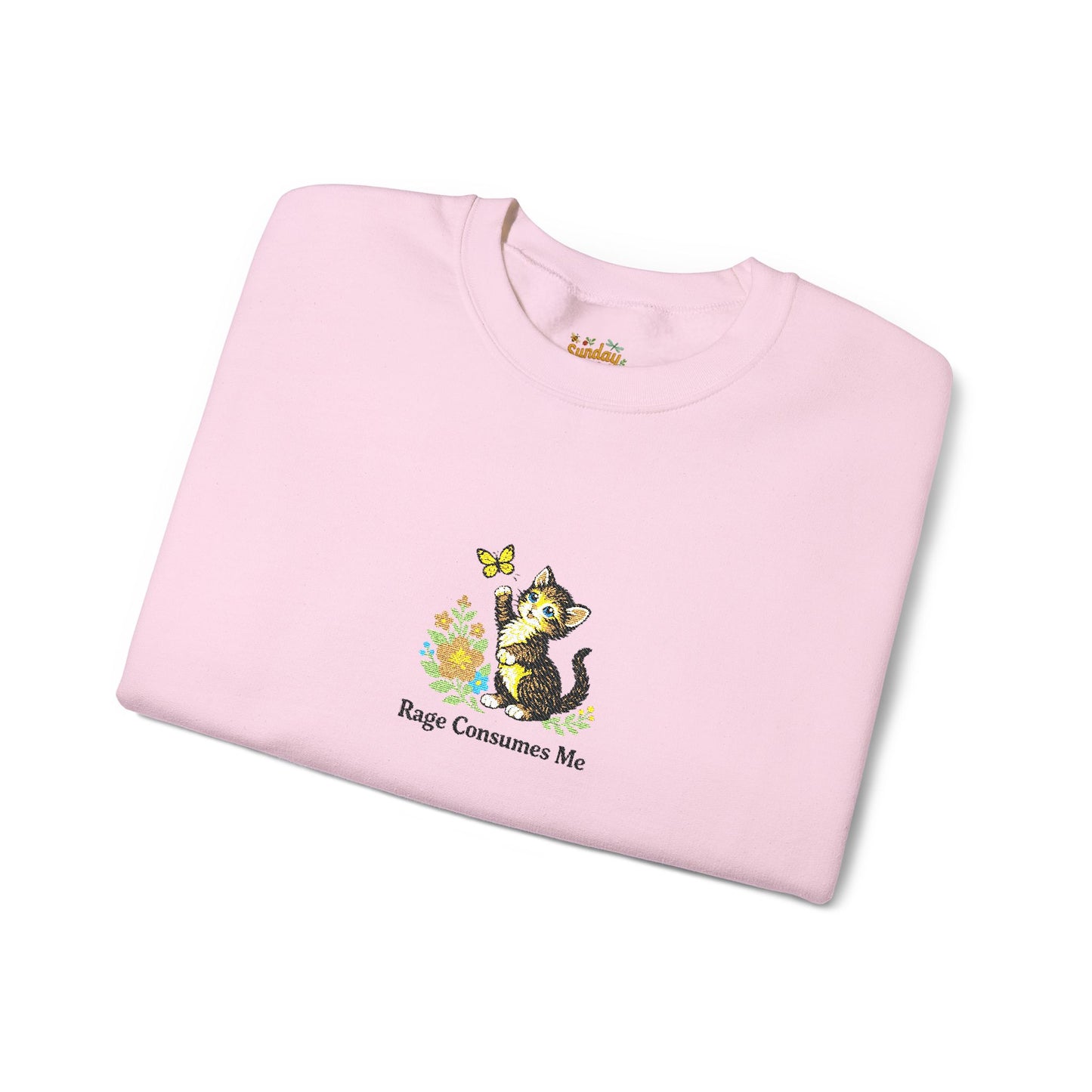 Rage Consumes Me Unisex Heavy Blend™ Crewneck Sweatshirt