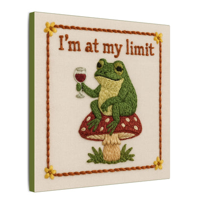 At My Limit Canvas