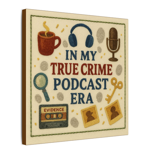 True Crime Podcast Canvas