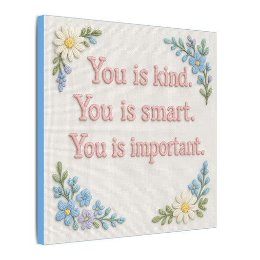Kind,Smart,Important TH Canvas